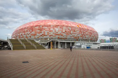 Интерфакс-Недвижимость / Строители стадиона к ЧМ-2018 в Саранске приступили  к возведению кровли