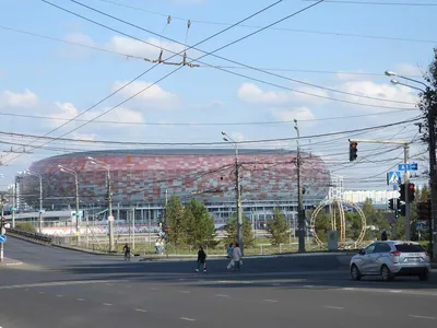 Мордовия Арена» — футбольный стадион в Саранске | Пикабу