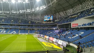 Фотографии стадиона «ВТБ Арена» в Москве: вид с трибун, из ложи, верхние  ярусы
