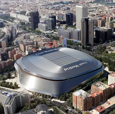 Мадрид: стадион Сантьяго Бернабеу