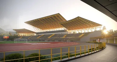 Легкоатлетический стадион — Википедия