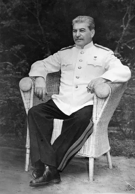 И.В. Сталин на Потсдамской конференции — военное фото
