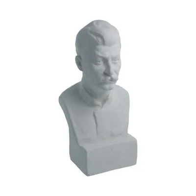 Бюст Сталина гипс 11 х 12 х 23 см 10-157 купить за 780,00 ₽ в  интернет-магазине Леонардо