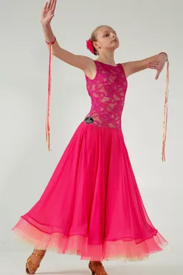 Платье для бальных танцев (стандарт) FUCSIA DREAM - Каталог рукоділля  #149625