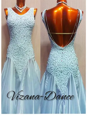 Sport Dance Art.98138 Платье для бальных танцев стандарт c длинным рукавом  купить по выгодной цене в BabyStore.lv