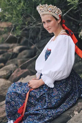 russiantraditional #russiancostume Russian traditional folk costume русские  традиционные народные костюмы | Идеи костюмов, Русская мода, Наряды