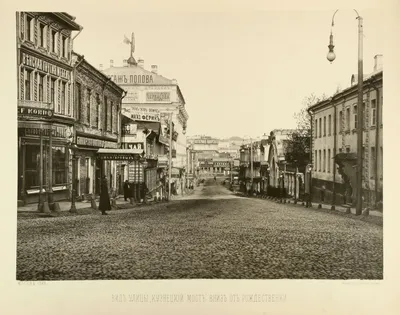 Городские детали Москвы 100 лет назад. Ну, ничего в корне не поменялось