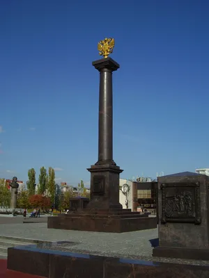Стела «Город воинской славы» (Старый Оскол) — Википедия