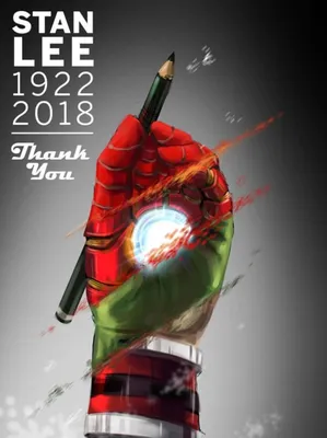 Скачать Дань уважения покойному Стэну Ли, провидцу комиксов Marvel Обои | Обои.com