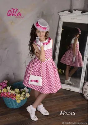 Нарядное платье Стиляги ретро для девочки – купить на Ярмарке Мастеров –  JP8QQRU | Платье, Москва
