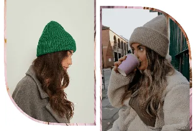 Купить стильную женскую шапку Снежана из песца, Украина