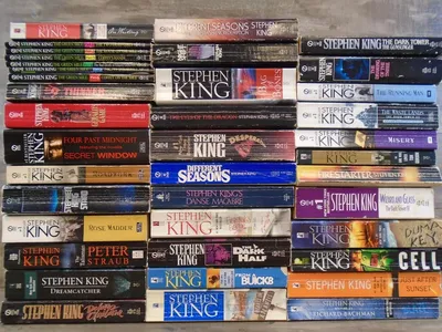 34 названия Стивена Кинга Роман «Тёмная башня: поджигатель» Стивена Кинга: Хорошая мягкая обложка | Archives Books Inc.
