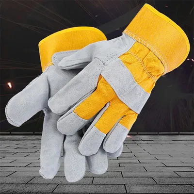 Рабочие перчатки JetaSafety антивибрационные кожаные размер L купить  недорого в интернет магазине инструментов Бауцентр