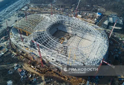 Строительство стадиона \"Динамо\" | РИА Новости Медиабанк