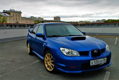 Subaru Impreza WRX STI (GD) 2.5 бензиновый 2007 | синий лис на DRIVE2