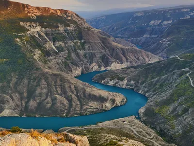 Экскурсия Незабываемые места Дагестана: Сулакский каньон и бархан Сарыкум в  Махачкале - цена 8000 ₽