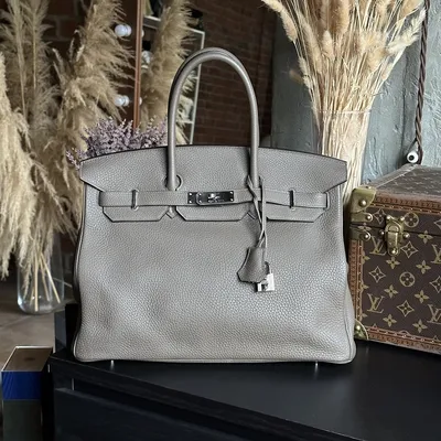 Сумка Hermes Birkin 35, штамп R, купить в Москве за 995 000 руб. Женские  Кожа С историей