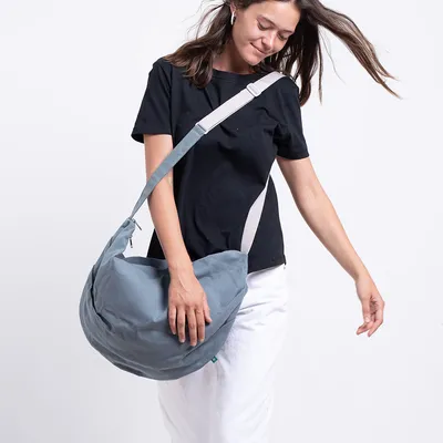 Waxed Canvas Hobo Bag, Convertible Crossbody Tote Bag | Mayko Bags