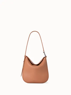 Little Anna Hobo Bag in Leather