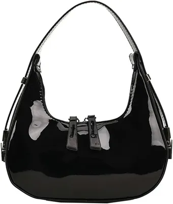 Crosby Hobo Nylon Shoulder Bag in Black | MZ Wallace