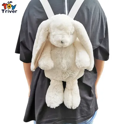 Japanese Rabbit Plush Backpack | Kawaii Rabbit Plush Backpack - Kawaii  Rabbit - Aliexpress