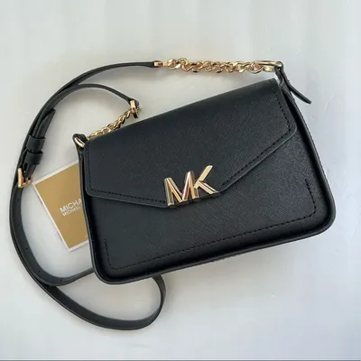 Michael Kors MK Signature Large Jet Set Shoulder Tote Bag with Chain, Black  - Walmart.com