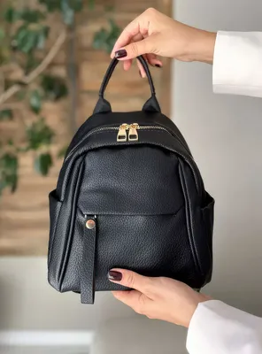 Итальянский кожаный женский рюкзак VERA PELLE Купить на lux-bags