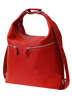 Итальянская кожаная сумка-рюкзак (трансформер) Купить на lux-bags
