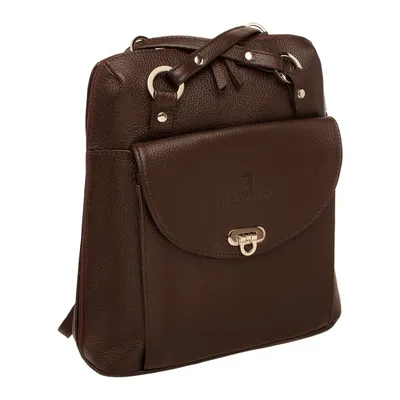 Женская сумка-рюкзак трансформер из искусственной кожи цвет рыжий купить,  отзывы, фото, доставка - ОКЕАН-СП