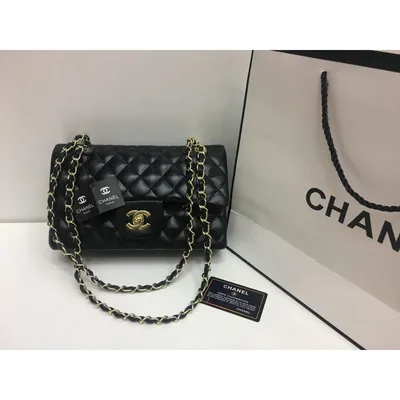 Chanel Classic Flap Black Caviar Leather Medium Bag