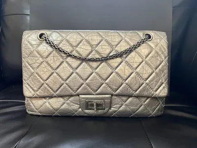 Кожаная сумка Chanel 2.55 black 1361