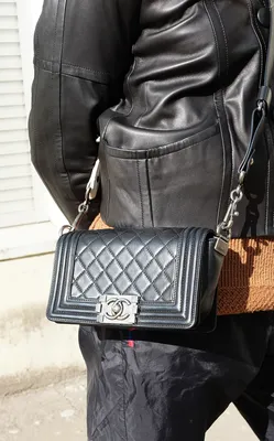 Chanel Black Boy Mini Bag