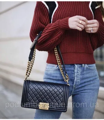 Сумка Chanel Resale Boy, цвет: синий, MP002XW0M1N4 — купить в  интернет-магазине Lamoda