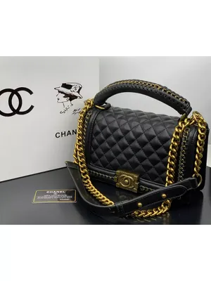 Chanel Кожаная сумка Boy 88767716, Оригинал — Купить в The Originals