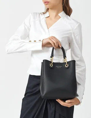 Мужская кожаная сумка через плечо бренда Armani Купить на lux-bags недорого