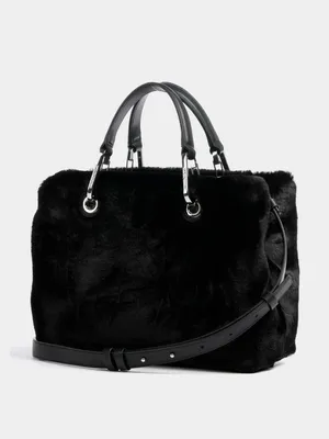 Giorgio Armani Lamb Leather Baguette Bag