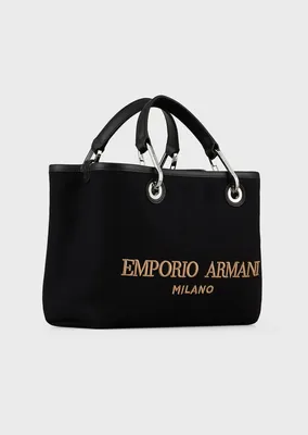 Emporio Armani logo-print Tote Bag - Farfetch