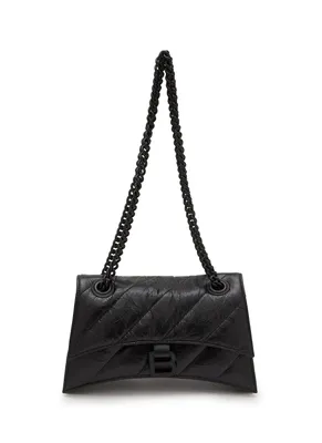 Explorer logo crossbody bag in black - Balenciaga | Mytheresa