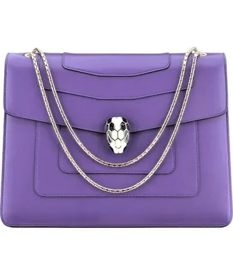 Shop BVLGARI Serpenti Forever Metallic Leather Shoulder Bag | Saks Fifth  Avenue