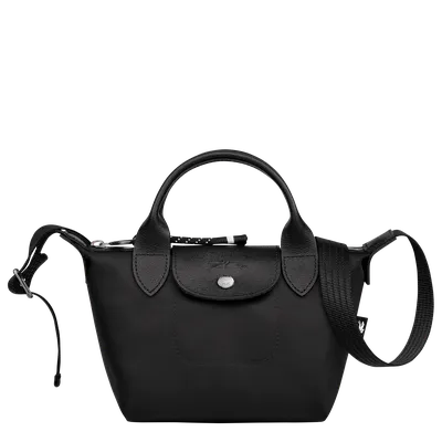 Womens Longchamp black Large Le Pliage Original Shoulder Bag | Harrods UK