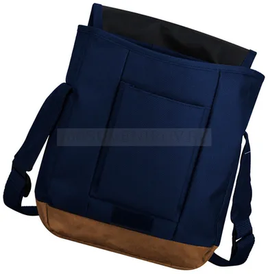 Интересные сумки темно-синие CHESTER с печатью | Сумки под заказ