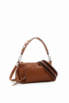 Women's Midsize half-logo crossbody bag I Desigual.com