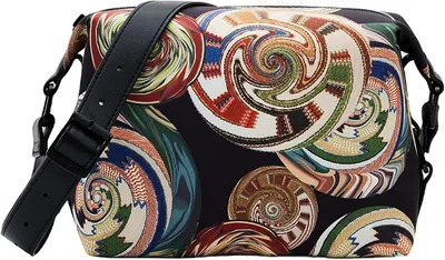 Desigual Accessories Fabric Hand Bag, Black: Handbags: Amazon.com