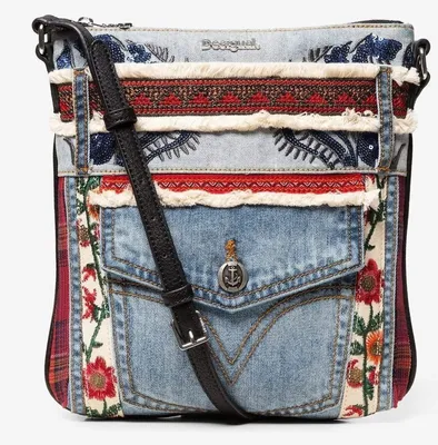 Desigual.RED-DENIM-KAUA-sling-bag.$125.95.FW2019.19WAXD13 | angelvancouver