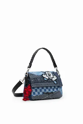 Women's Small Mickey Mouse denim bag I Desigual.com