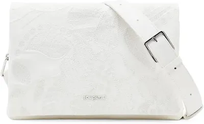 Desigual Accessories PU Across Body Bag, White: Handbags: Amazon.com