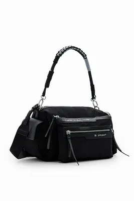 Midsize nylon pockets bag Women's I Desigual.com