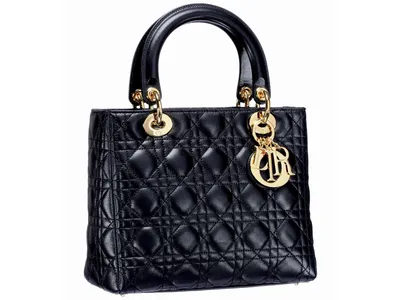 Medium Dior Caro Bag Black Quilted Macrocannage Calfskin | DIOR US