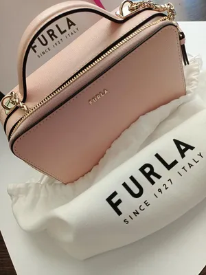 FURLA Сумка черная на плечо оригинал Фурла