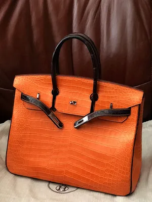 Сумка Hermes Birkin 35 Серая Гермес (id 99195995), купить в Казахстане,  цена на Satu.kz